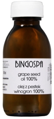 BINGOSPA Olej z pestek winogron 100% 100 ml