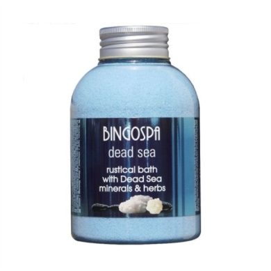 BINGOSPA Rustykalna kąpiel z minerałami z Morza Martwego i ziołami 620 g