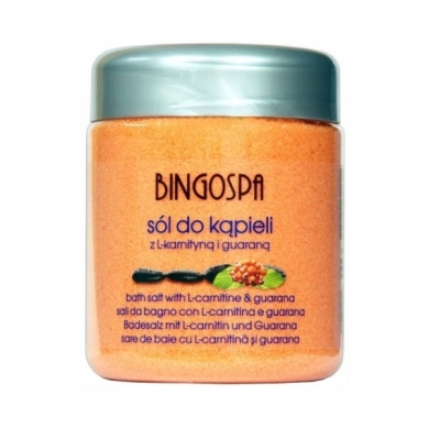 BINGOSPA Sól do kąpieli z L-karnityną i guaraną 550 g