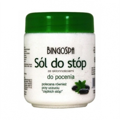 BINGOSPA Sól do stóp ze skłonnościami do pocenia 550 g