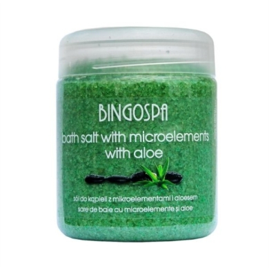 BINGOSPA Sól z mikroelementami aloes 550 g