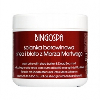 BINGOSPA Solanka Borowinowa masło shea 600 g