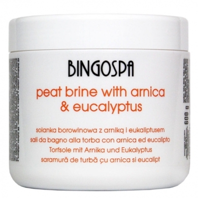 BINGOSPA Solanka Borowinowa z arniką i eukaliptusem 600 g