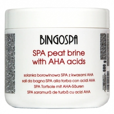 BINGOSPA Solanka Borowinowa z kwasami AHA 600 g