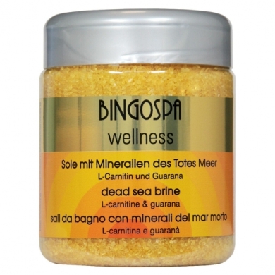 BINGOSPA Solanka Morza Martwego z L-karnityną i guaraną 550 g