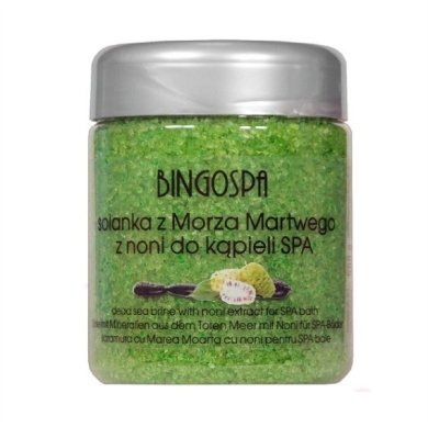 BINGOSPA Solanka z Morza Martwego z ekstraktem Noni 550 g