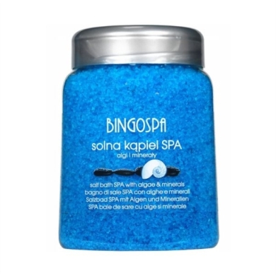 BINGOSPA Solna kąpiel Spa algi i minerały 850 g
