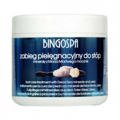 BINGOSPA Zabieg pielęgnacyjny do stóp z minerałami z Morza Martwego 600 g
