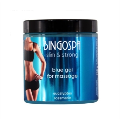 BINGOSPA Żel niebieski do masażu 250 g
