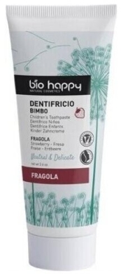 BIO HAPPY Truskawkowa Pasta do zębów 75 g