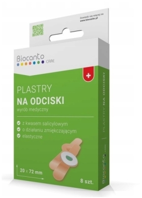 BIOCANTO CARE Plastry na odciski 8 sztuk