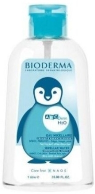 BIODERMA ABCDERM H2O Płyn micelarny dla dzieci z dozownikiem 1l