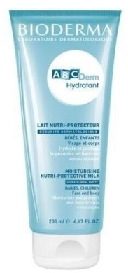 BIODERMA ABCDERM HYDRATANT Łagodna emulsja ultra-nawilżająca 200 ml