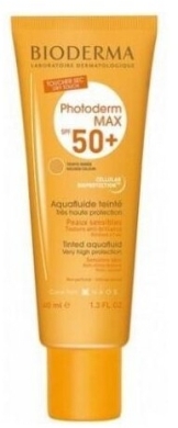 BIODERMA PHOTODERM Aquafluide SPF 50+ ciemny 40 ml
