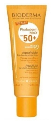 BIODERMA PHOTODERM MAX AQUA-FLUIDE bezbarwny 40 ml