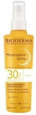 BIODERMA PHOTODERM Spray SPF 30+ Lekki Spray 200 ml