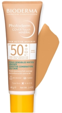 BIODERMA Photoderm Kryjący Fluid Mineralny z Filtrem SPF50+ Odcień Ciemny - 40ml