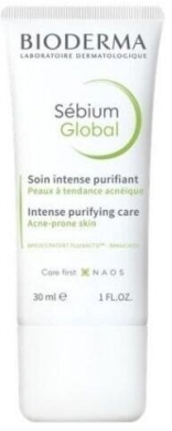 BIODERMA SEBIUM GLOBAL Krem przeciwtrądzikowy 30 ml
