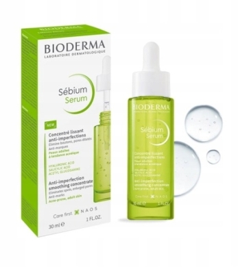 BIODERMA SEBIUM Serum wygładzające, redukujące 30 ml
