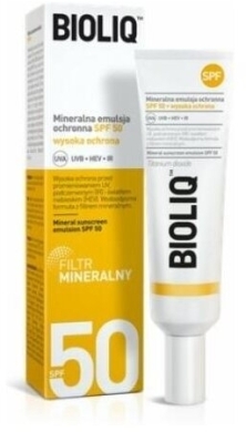 BIOLIQ SPF Mineralna Emulsja ochronna SPF50 30 ml