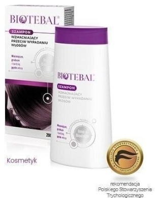 BIOTEBAL Szampon wzmacniający przeciw wypadaniu włosów 200 ml