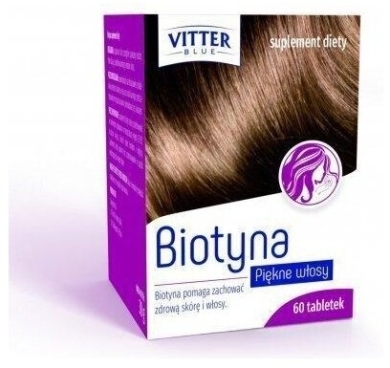 BIOTYNA Piękne włosy VITTER BLUE 60 tabletek