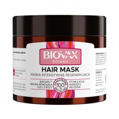 BIOVAX BOTANIC Maseczka regenerująca 250 ml