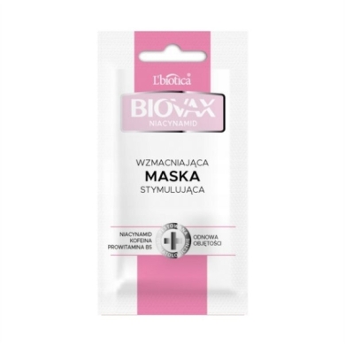 BIOVAX NIACYNAMID Wzmacniająca Maska do włosów 20 ml