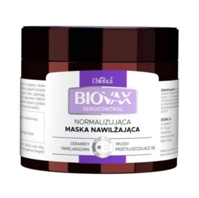 BIOVAX SEBOCONTROL Normalizująca Maska 250 ml