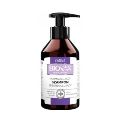 BIOVAX SEBOCONTROL Normalizujący Szampon 200 ml