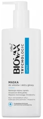 BIOVAX TRYCHOLOGIC ŁUPIEŻ Maska do włosów i skóry głowy 200 ml