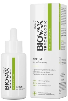BIOVAX TRYCHOLOGIC PRZETŁUSZCZANIE Serum do skóry głowy 50 ml