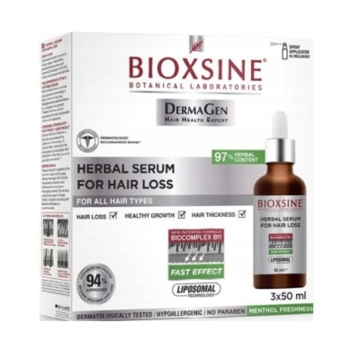 BIOXSINE DG Serum ziołowe przeciw wypadaniu 3x50 ml