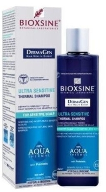 BIOXSINE Dermagen AQUA THERMAL szampon do wrażliwej skóry głowy 300 ml