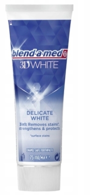 BLEND-A-MED 3D White Delicate White pasta do zębów 75 ml