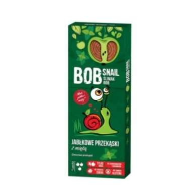 BOB SNAIL Przekąski jabłkowe z miętą 30 g