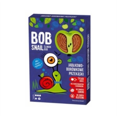 BOB SNAIL Przekąski jabłkowo-borówkowe 60 g