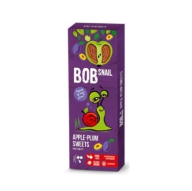 BOB SNAIL Przekąski jabłkowo-śliwkowe 30 g