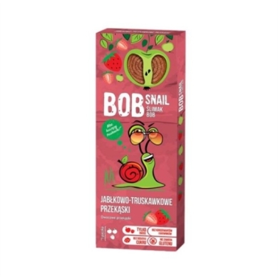 BOB SNAIL Przekąski jabłkowo-truskawkowe 30 g