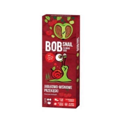 BOB SNAIL Przekąski jabłkowo-wiśniowe 30 g