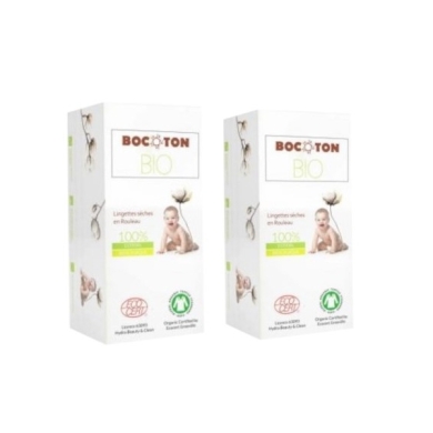 BOCOTON ręczniki z organicznej bawełny 50 sztuk Wielopak x2