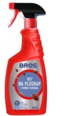 BROS-007  Płyn środek na pluskwy i rybiki cukrowe 400ml
