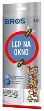 BROS Lep na okno 4 sztuki