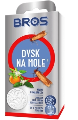 BROS-dysk na mole kwiat pomarańczy 1 sztuka