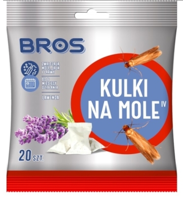 BROS- kulki na mole lawendowe 20 sztuk