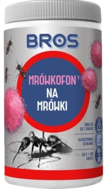 BROS-mrówkofon-środek na mrówki60g+20% 