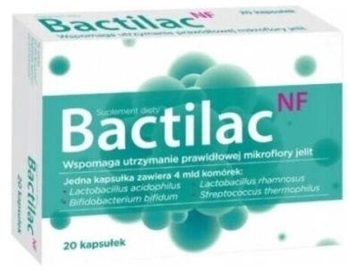 Bactilac NF 20 kapsułek