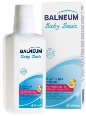 Balneum Baby Basic Olejek do kąpieli kojący 500 ml