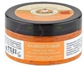 Bania Agafii peeling scrub do twarzy nagietkowy 100 ml