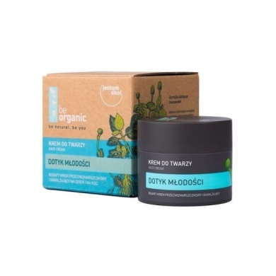 Be Organic Przeciwzmarszczkowy krem do twarzy Dotyk Młodości 50 ml